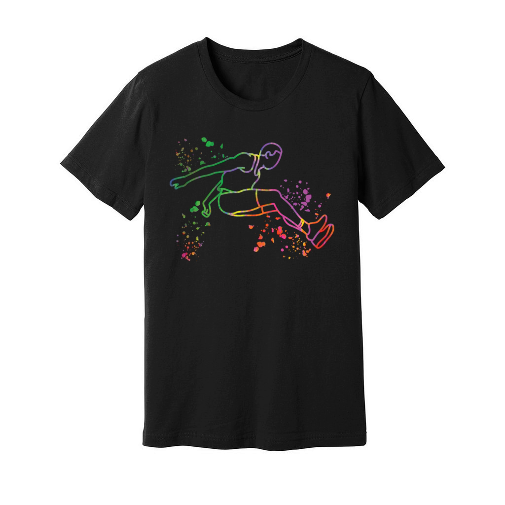 Long Jumper Long Jumping Kids Long Jump Unisex Jersey Tee