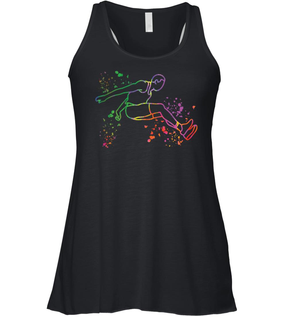 Long Jumper Long Jumping Kids Long Jump Women's Flowy Tank Top
