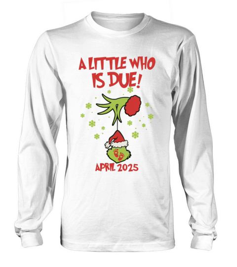 Little Who Is Due Vintage Witch Xmas Retro Santa Long sleeved Unisex