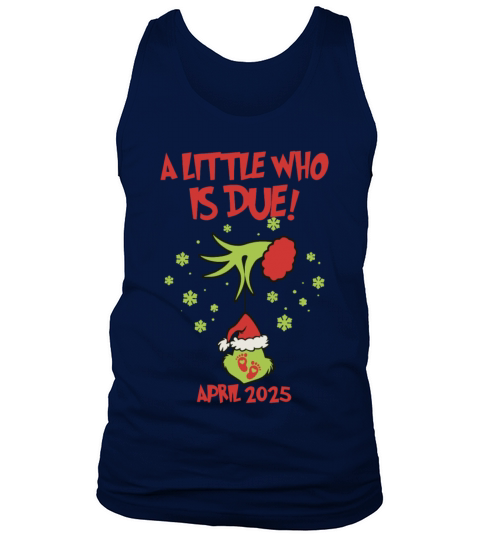 Little Who Is Due Vintage Witch Xmas Retro Santa Tank Top Unisex