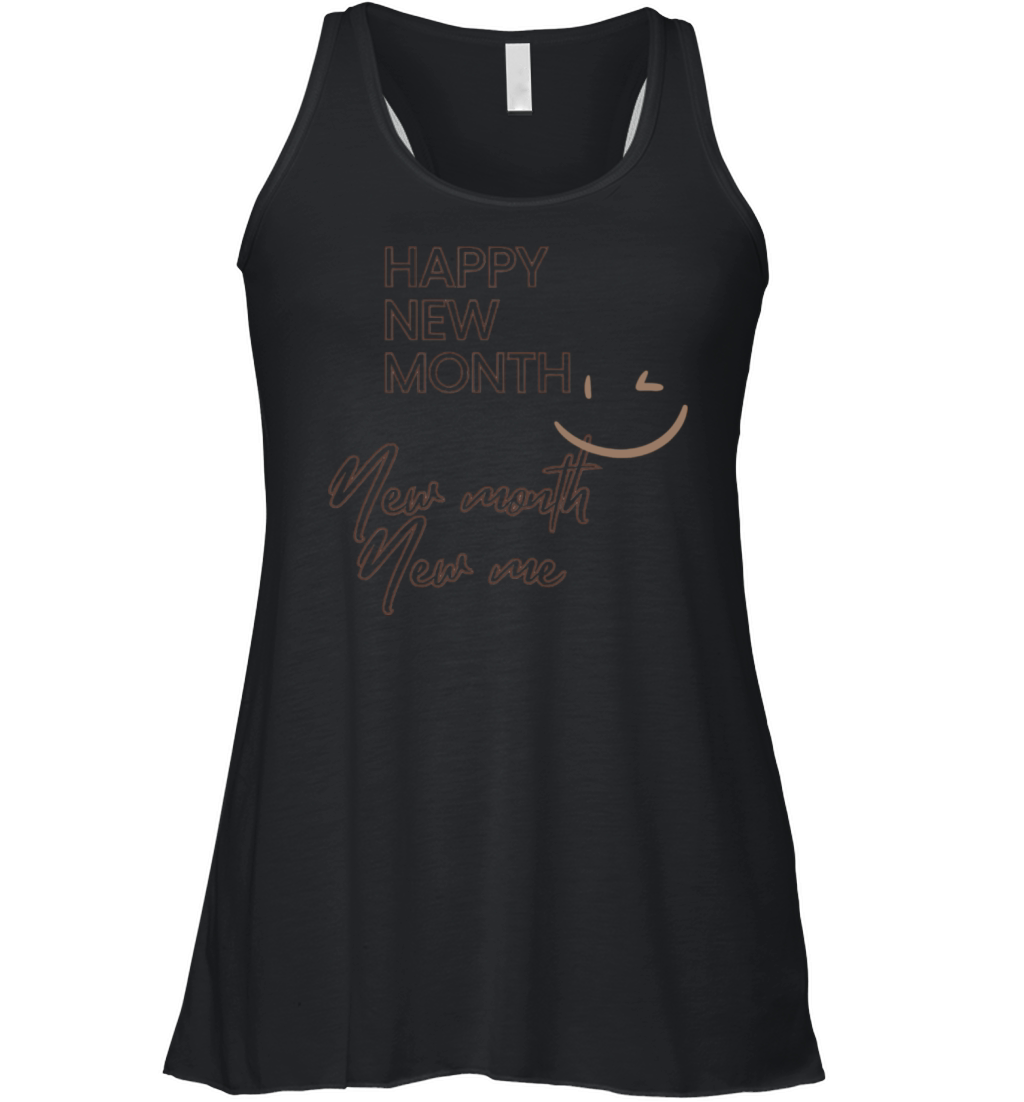 Happy New Month Women's Flowy Tank Top