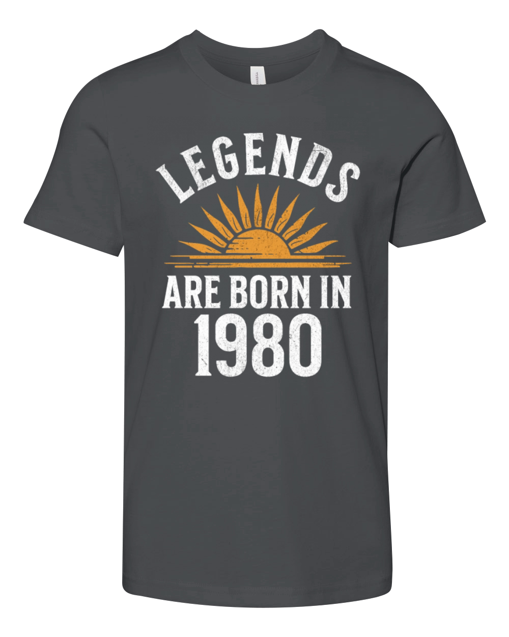 Legends were born in 1980 - gift idea Youth Unisex Jersey Tee