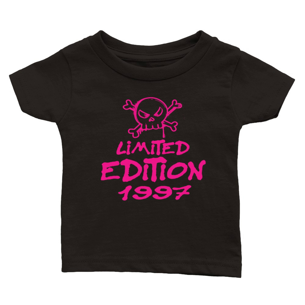 Limited Edition 1997 Birthday 1997 Born Classic Baby Crewneck T-shirt