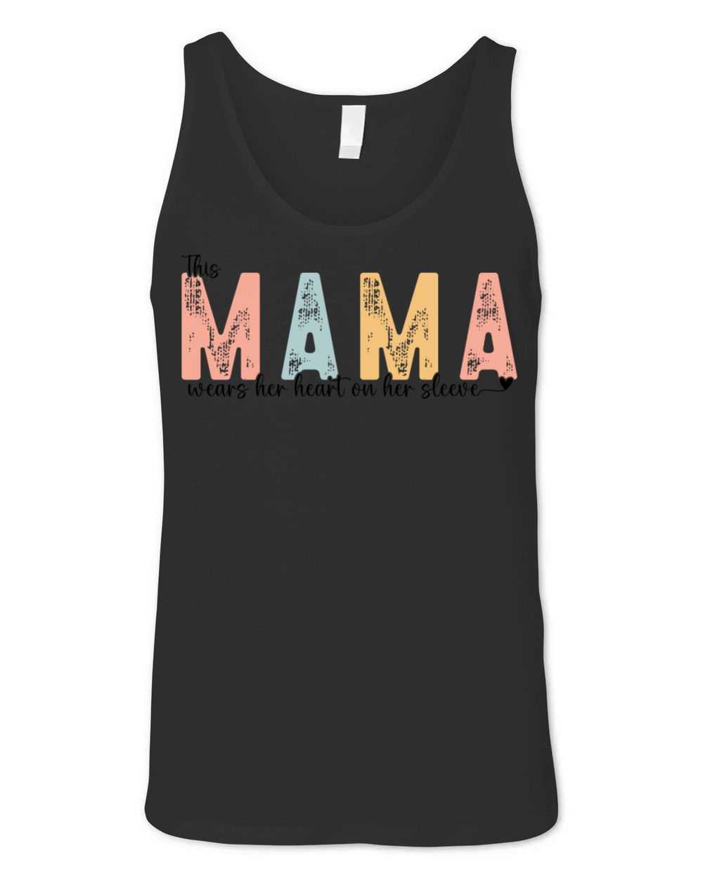 Comfort Colors Mama Shirt for Mom Gift Unisex Jersey Tank