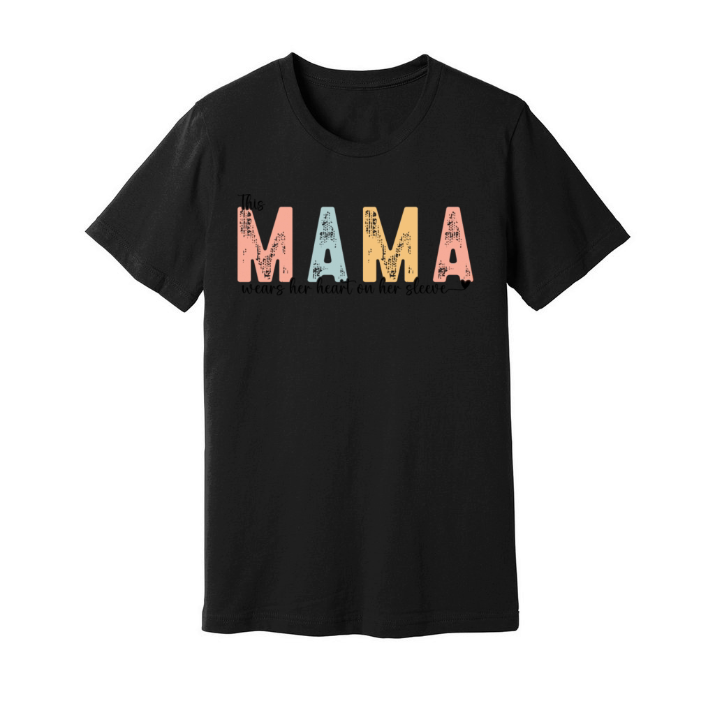 Comfort Colors Mama Shirt for Mom Gift Unisex Jersey Tee
