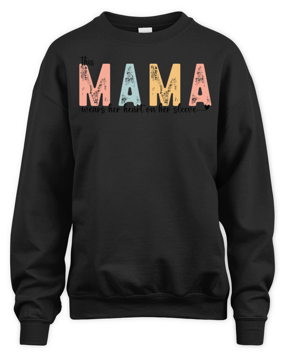 Comfort Colors Mama Shirt for Mom Gift Unisex Premium Crewneck Sweatshirt