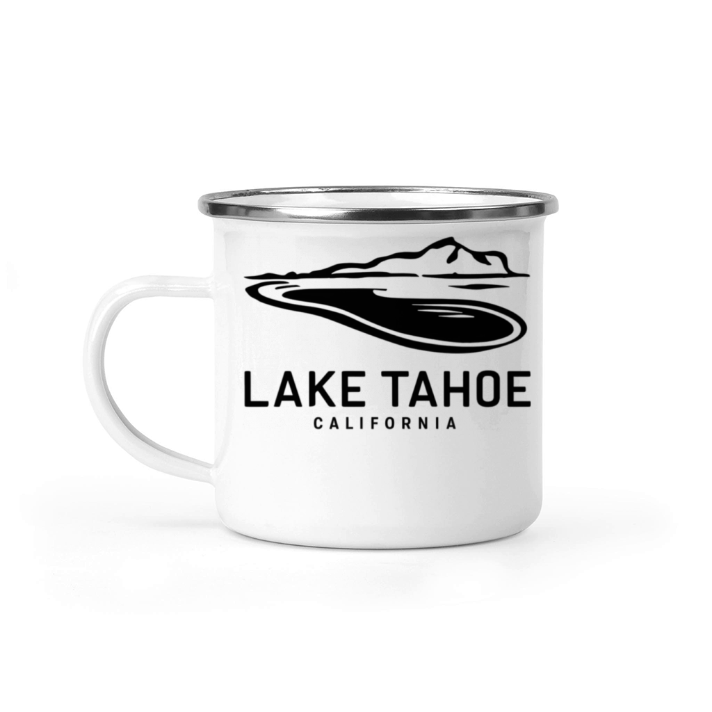 Lake Tahoe Camping Mug