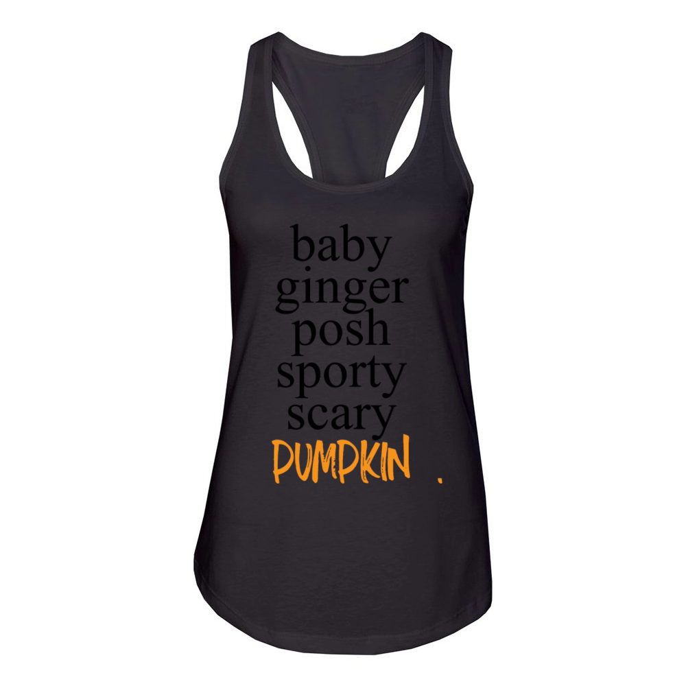 Pumpkin - Pumpkin Spice Women's Racerback Tank