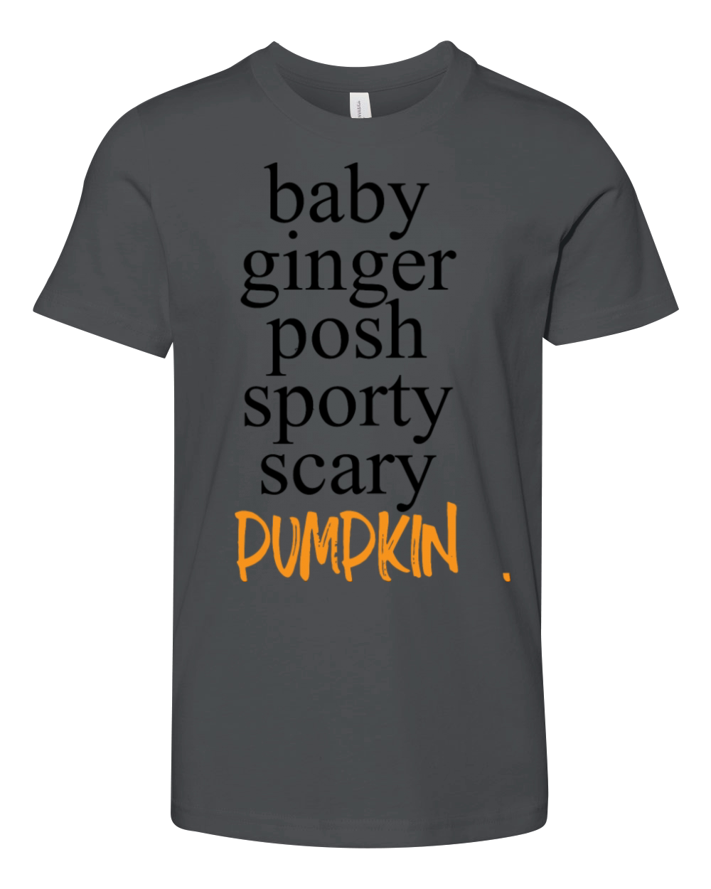 Pumpkin - Pumpkin Spice Youth Unisex Jersey Tee