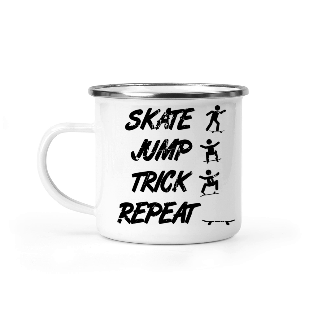 Skateboarder Quote Camping Mug