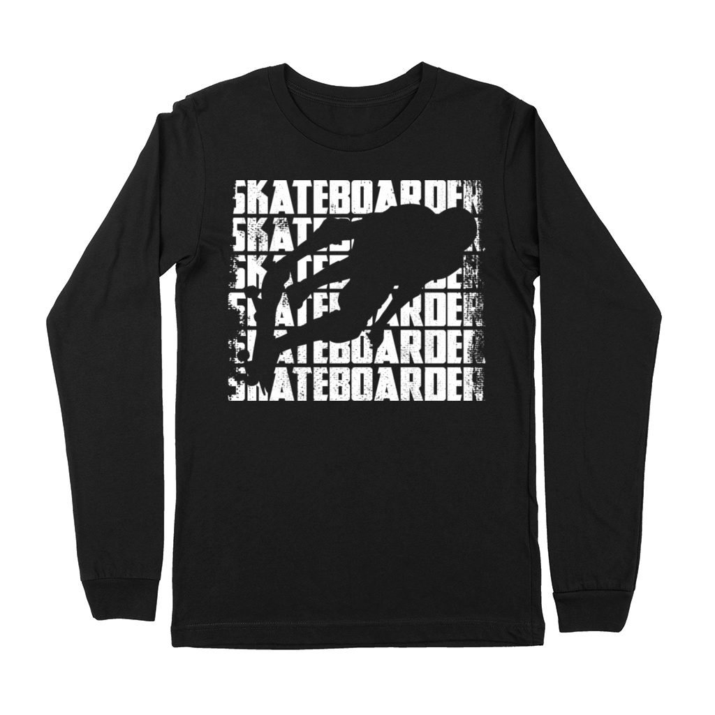 Funny Skateboarder Premium Long Sleeve
