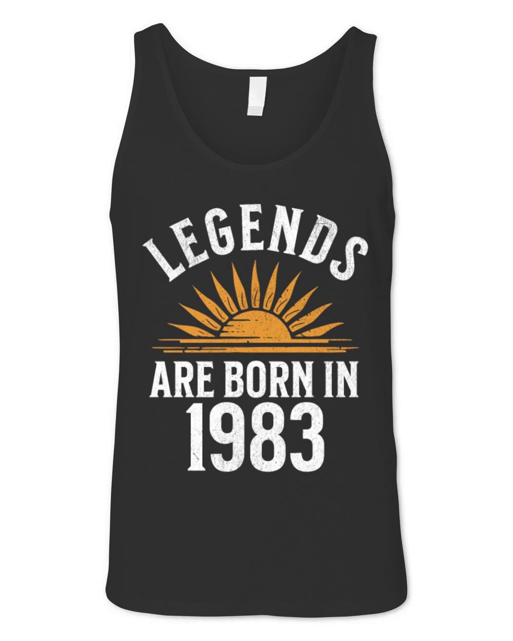 Legends were born in 1983 - gift idea Unisex Jersey Tank