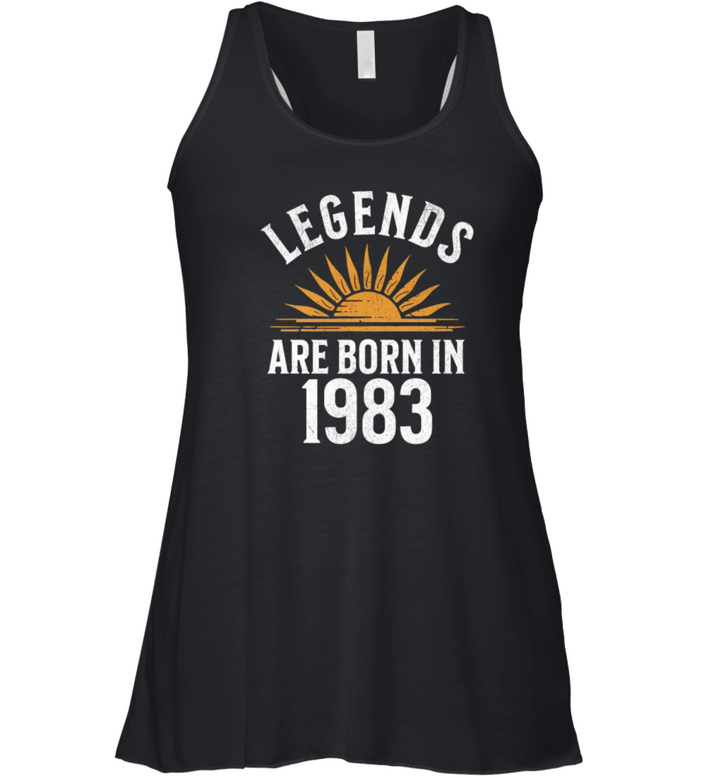 Legends were born in 1983 - gift idea Women's Flowy Tank Top