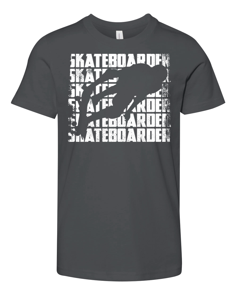 Funny Skateboarder Youth Unisex Jersey Tee