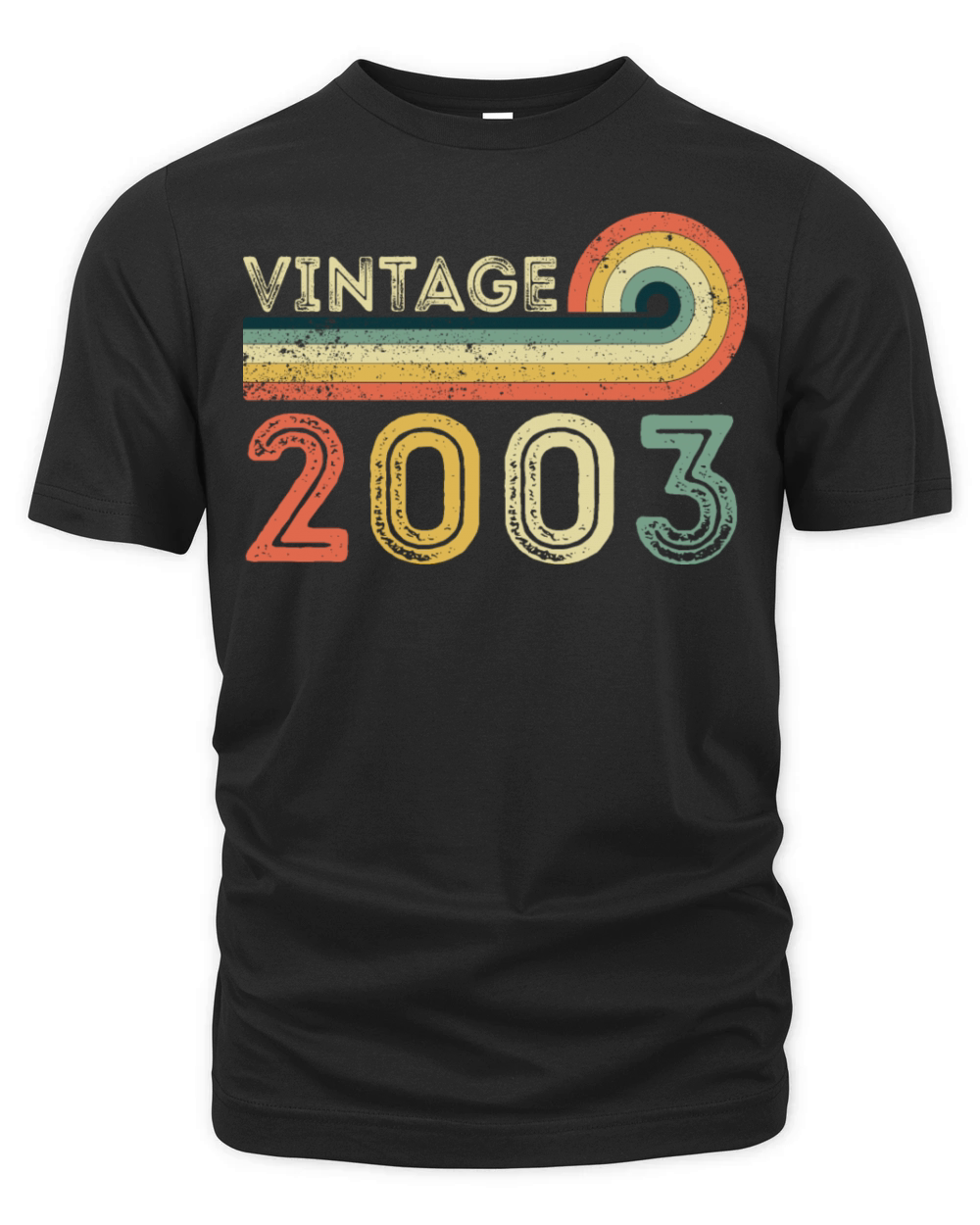 Vintage 2003 Born in 2003 Birthday Gift Organic Unisex T-shirt