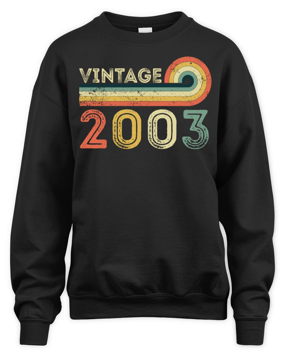 Vintage 2003 Born in 2003 Birthday Gift Unisex Premium Crewneck Sweatshirt