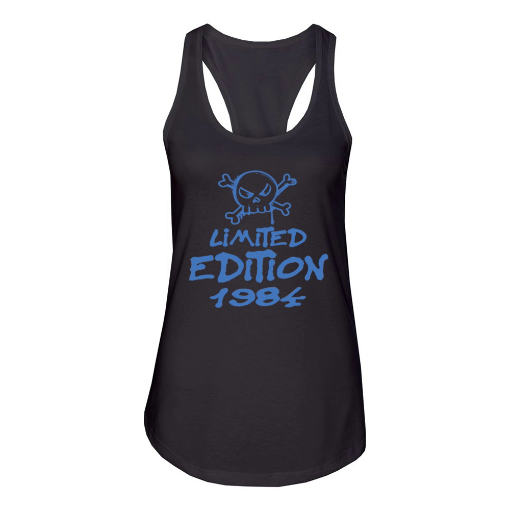 Limited Edition 1984 Birthday 1984 Born Women's Racerback Tank