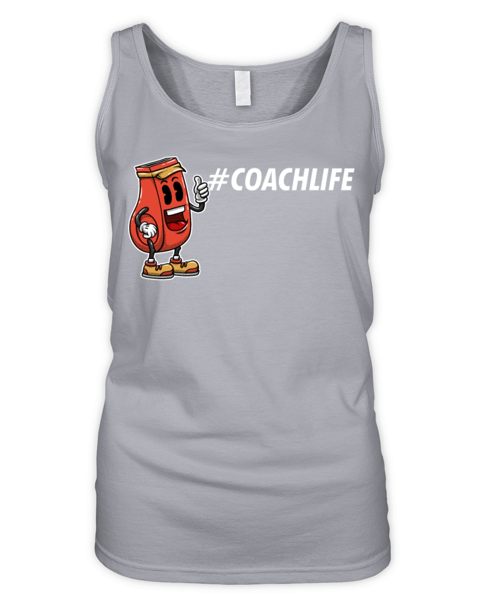 Coach Sayings Coaching Quotes Mentor Workout Organic Women's Tank Top