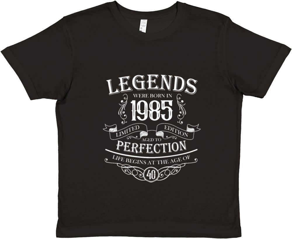 Born 1985 Aged to Perfection Vintage Premium Kids Crewneck T-shirt