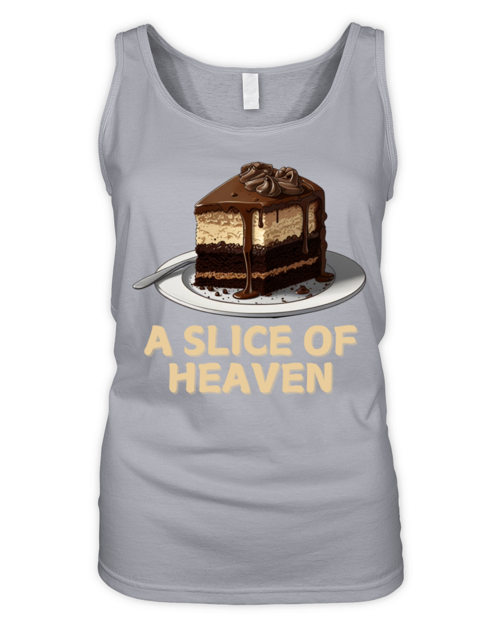 A Slice Of Heaven Cake Birthday Organic Women's Tank Top