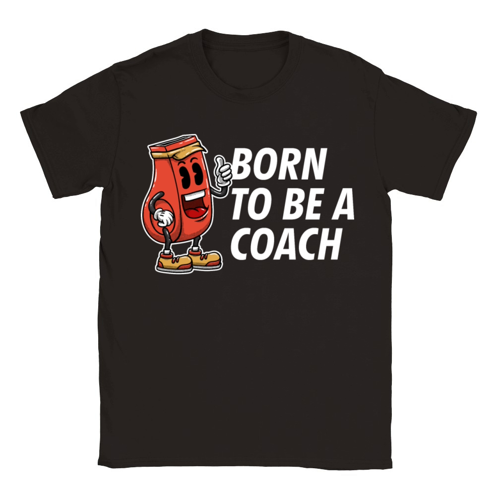Born to Be a Coach Proud Coaching Honored Mentor Classic Kids Crewneck T-shirt