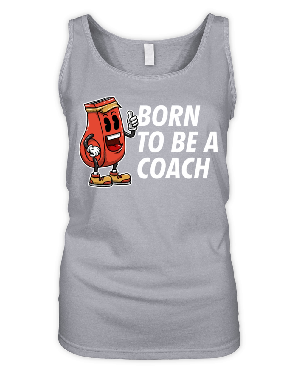 Born to Be a Coach Proud Coaching Honored Mentor Organic Women's Tank Top