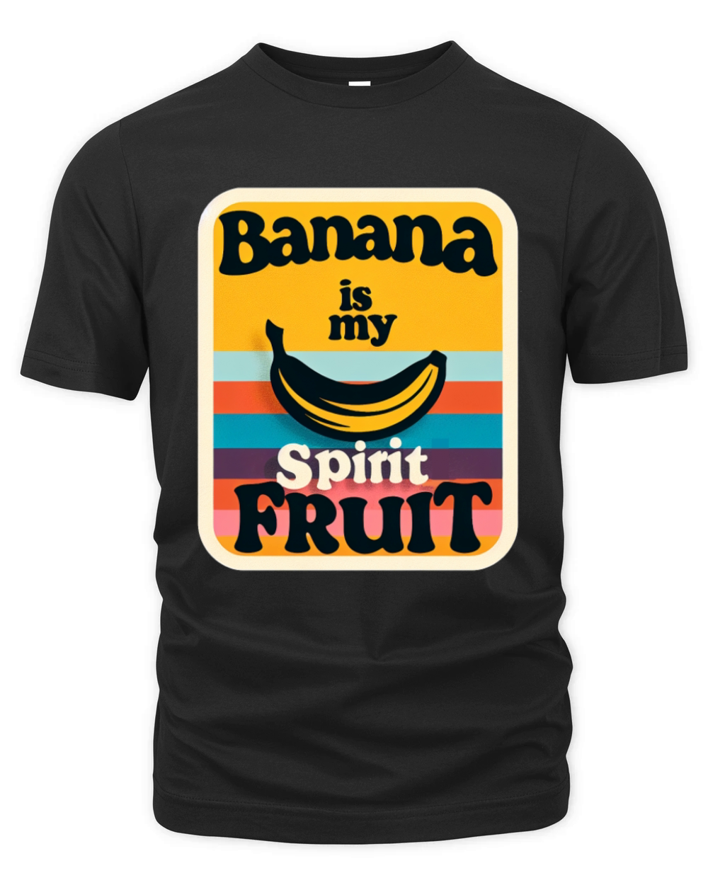 Banana Is My Spirit Fruit 7 Organic Unisex T-shirt