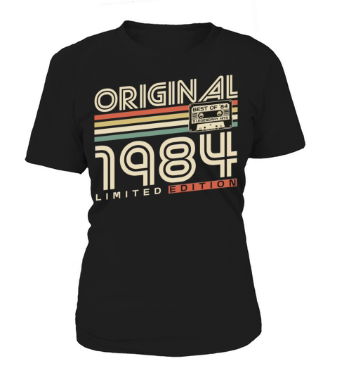 Born 1984 Vintage Retro 40th Birthday Women's T-Shirt