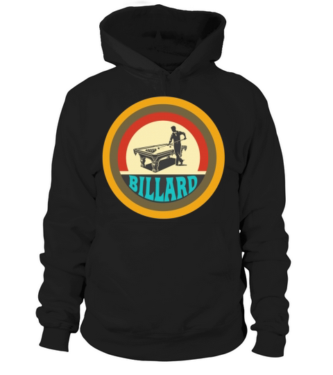 Vintage Design Billiard Hoodie Unisex