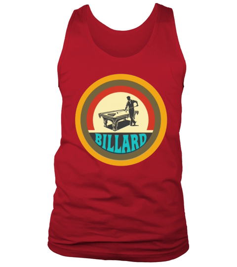 Vintage Design Billiard Tank Top Unisex