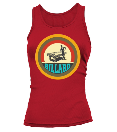 Vintage Design Billiard Tank top Woman