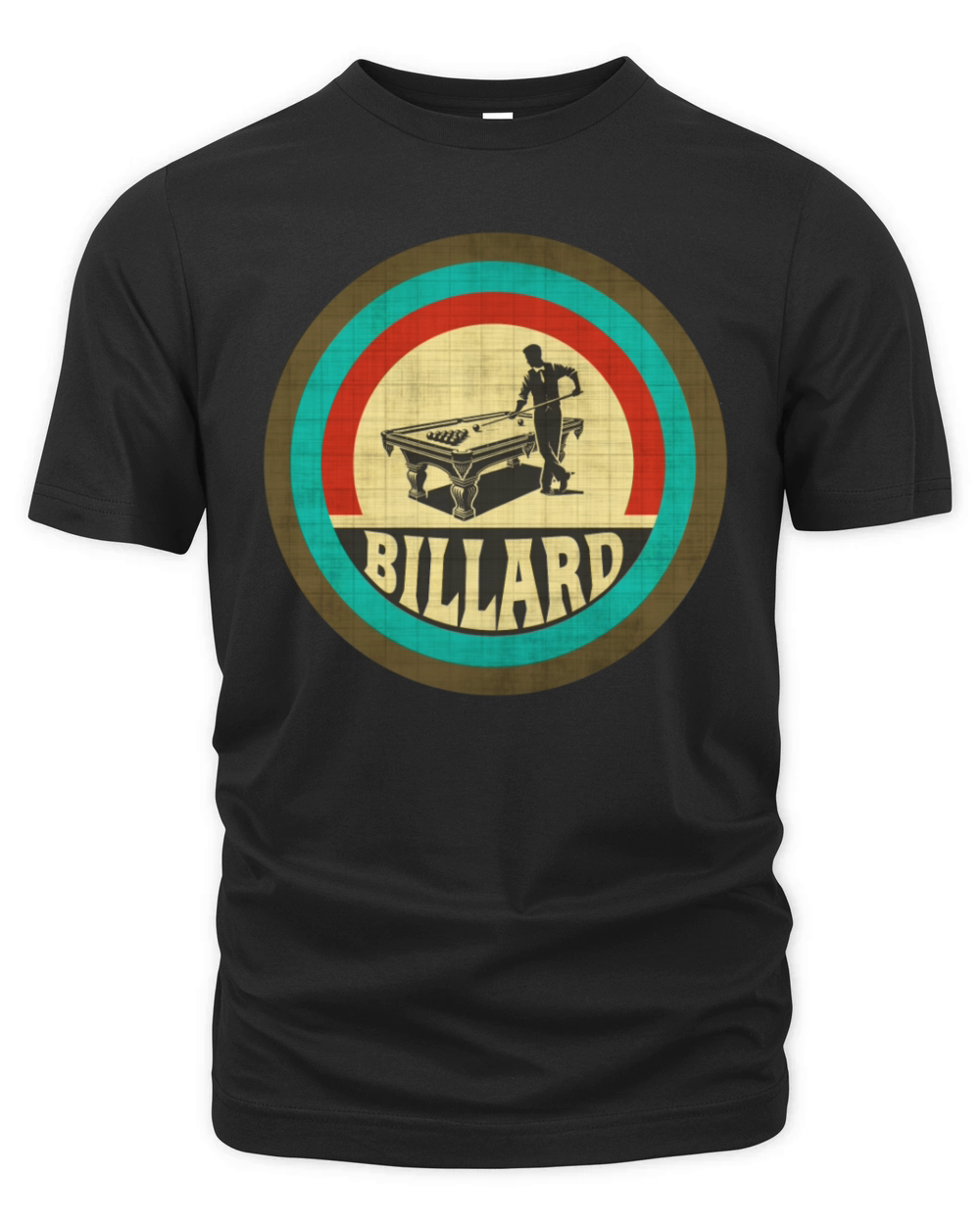 Vintage Design Billiard Organic Unisex T-shirt