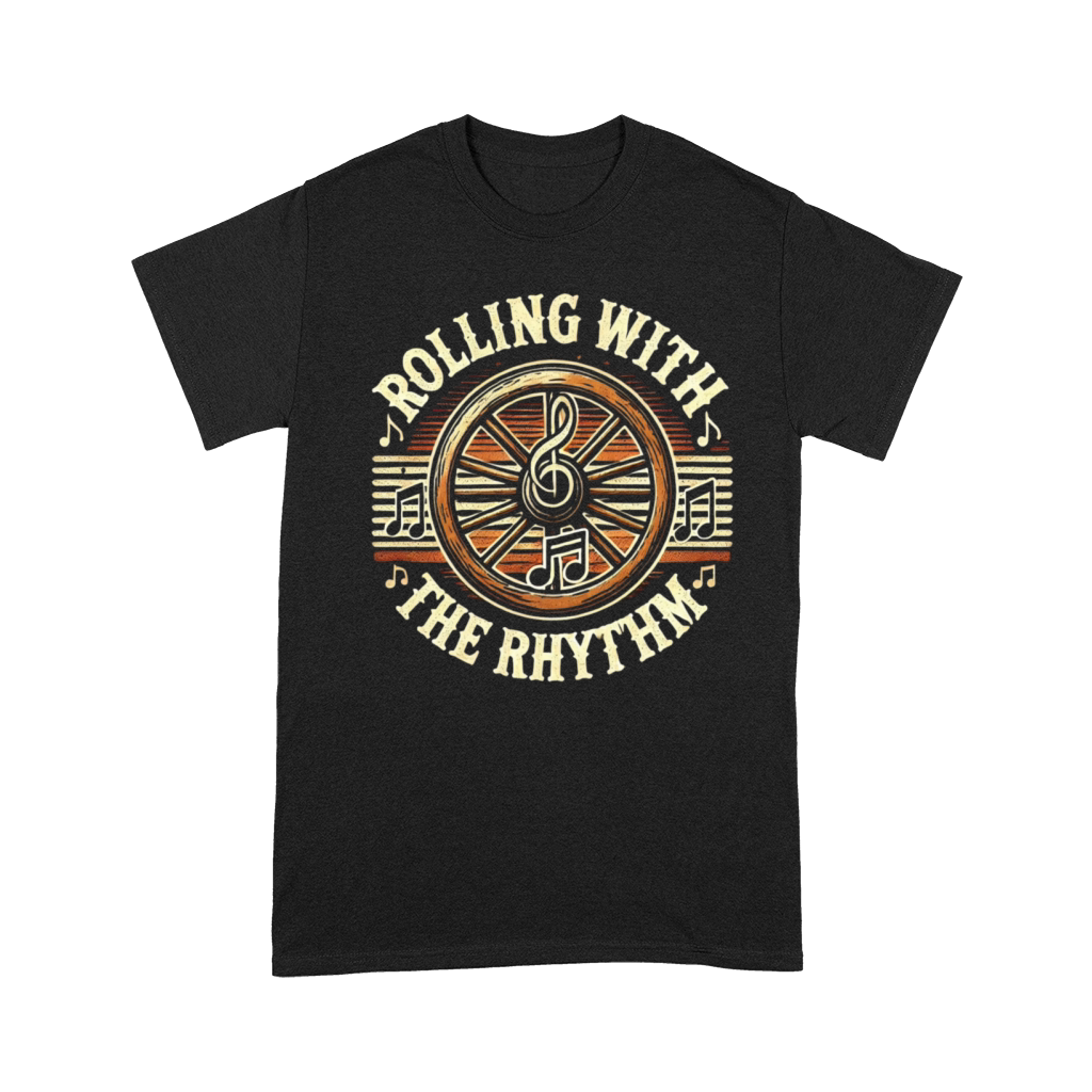 Rolling with the Rhythm - Vintage Music Premium T-shirt