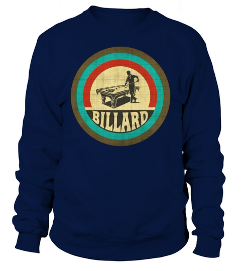 Vintage Design Billiard Sweatshirt Unisex