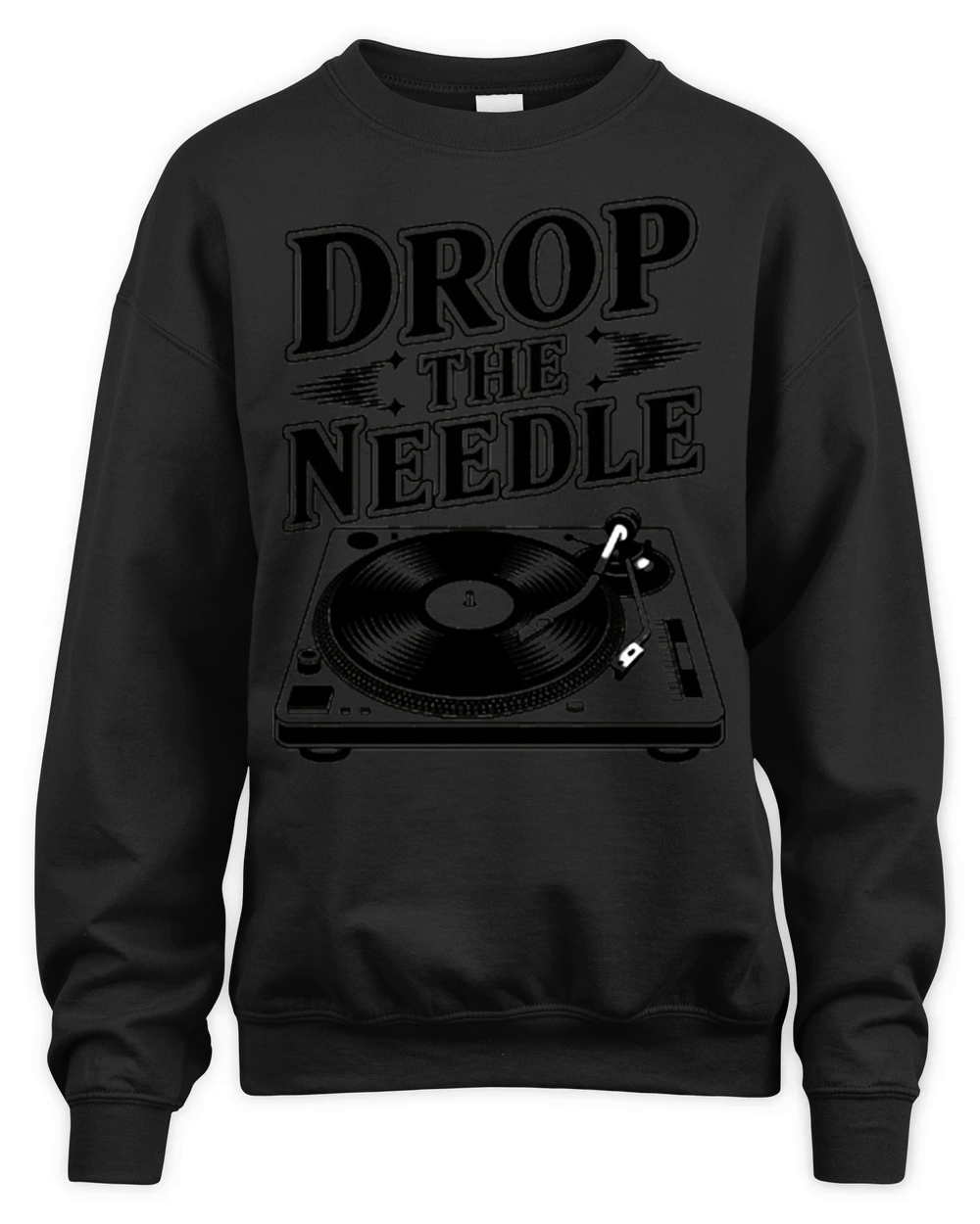 Drop The Needle Unisex Premium Crewneck Sweatshirt