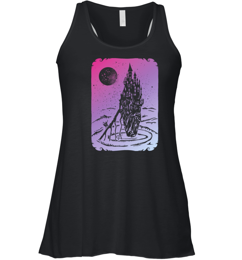Dream castle in the sea Women's Flowy Tank Top