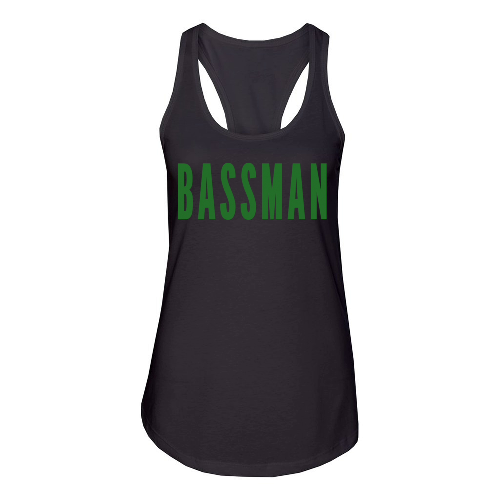 BASSMAN Women's Racerback Tank