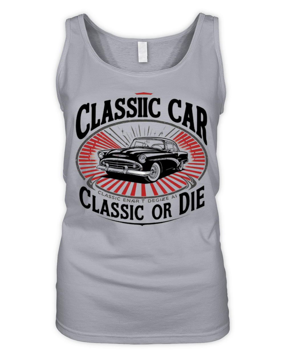 Classic Car Classic or Die Organic Women's Tank Top