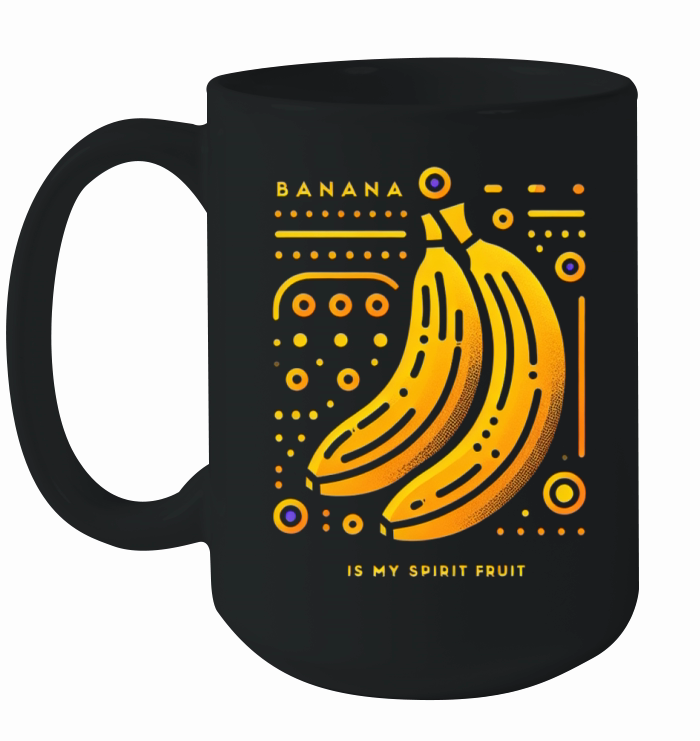 Banana Is My Spirit Fruit 8 Ceramic Mug