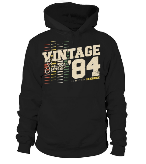 Original 1984 Vintage Retro 40th Birthday Hoodie Unisex