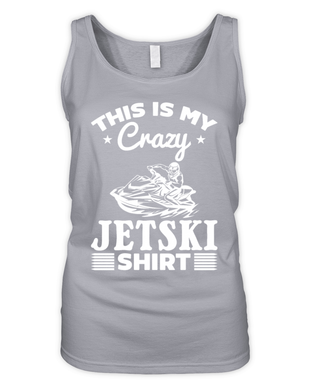 This is my crazy Jetski shirt Jetski Rider Organic Women's Tank Top