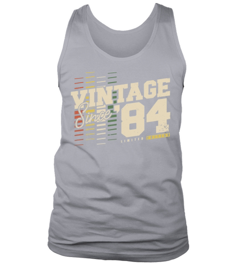 Original 1984 Vintage Retro 40th Birthday Tank Top Unisex
