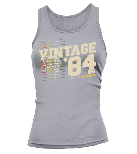 Original 1984 Vintage Retro 40th Birthday Tank top Woman