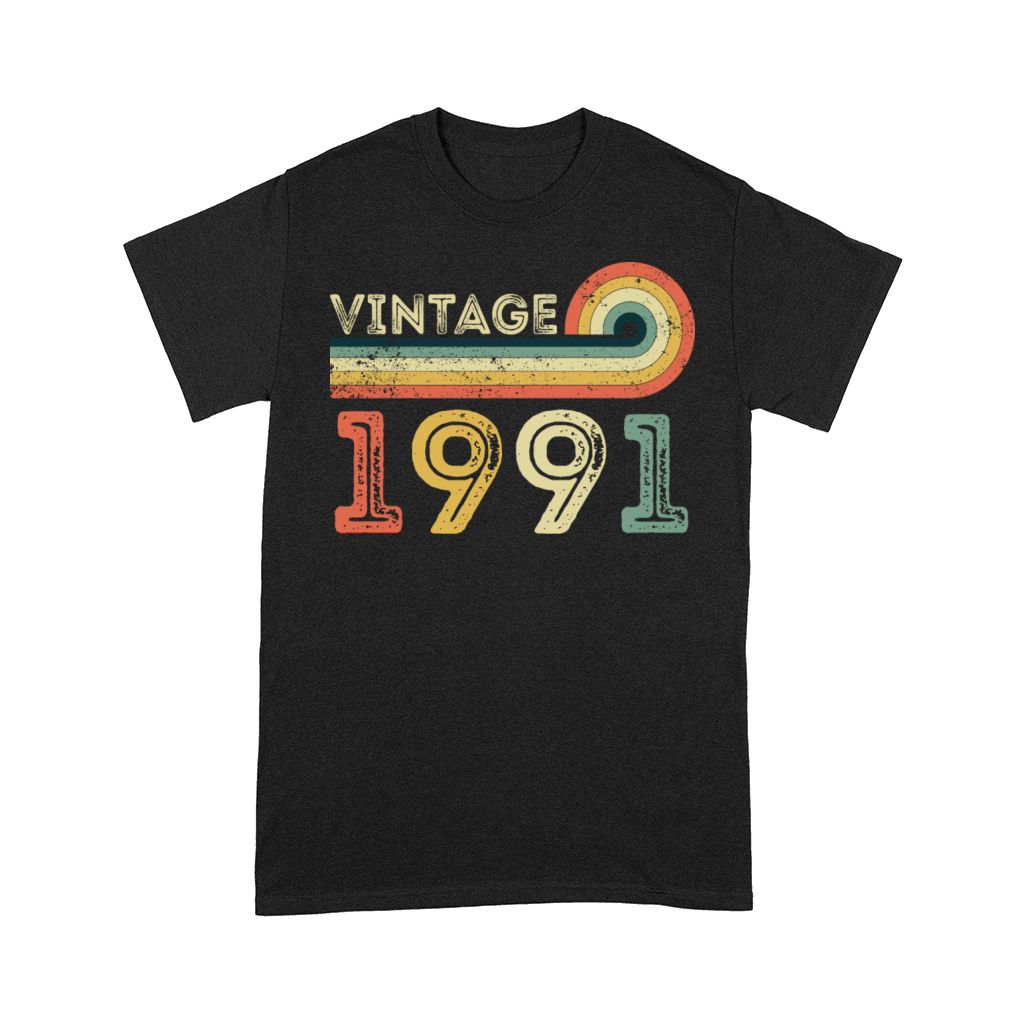 Vintage 1991 Born in 1991 Birthday Comfort T-shirt
