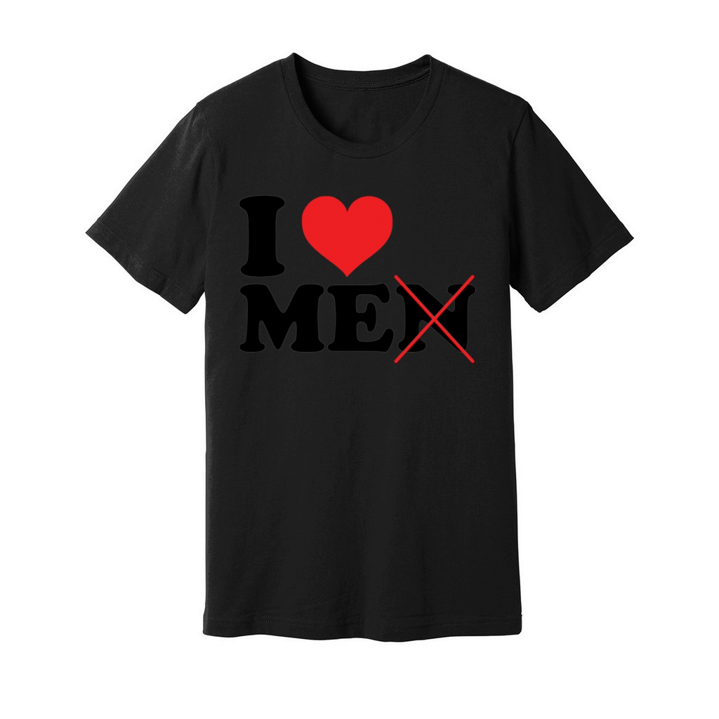 I Love Me Not Men Unisex Jersey Tee