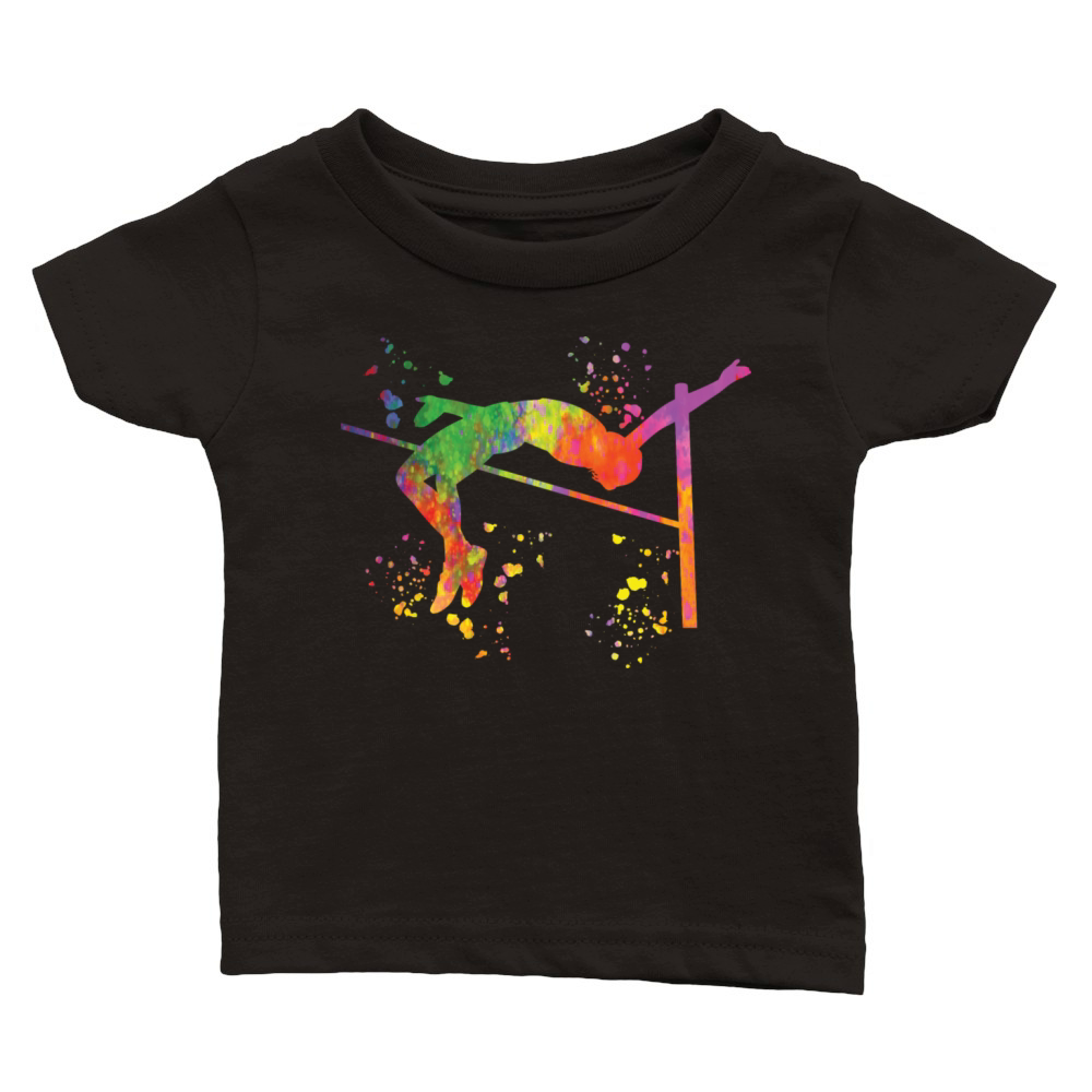 High Jumper High Jumping High Jump Classic Baby Crewneck T-shirt