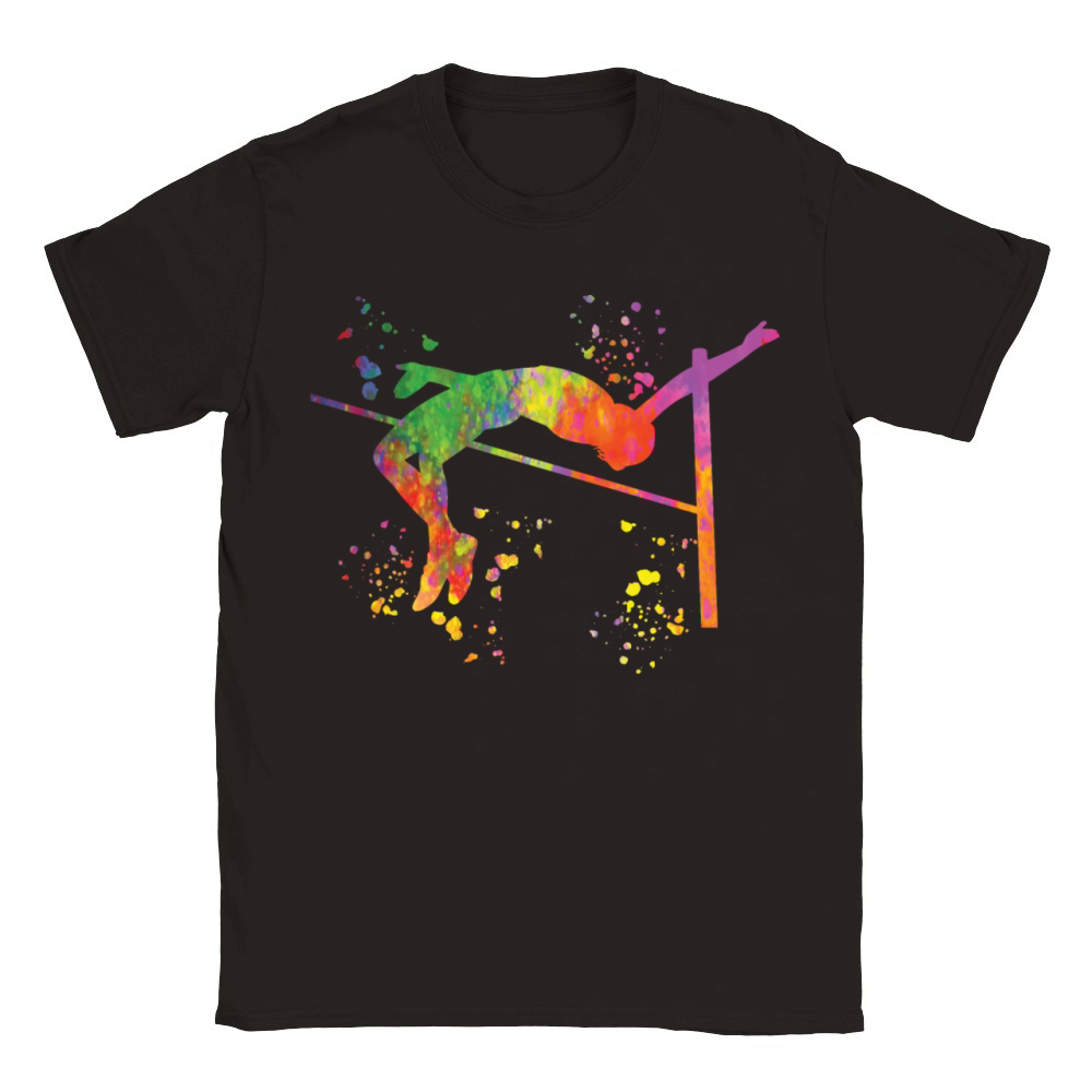 High Jumper High Jumping High Jump Classic Kids Crewneck T-shirt