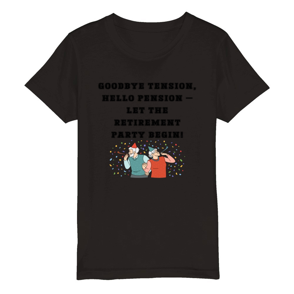Pension Organic Kids Crewneck T-shirt