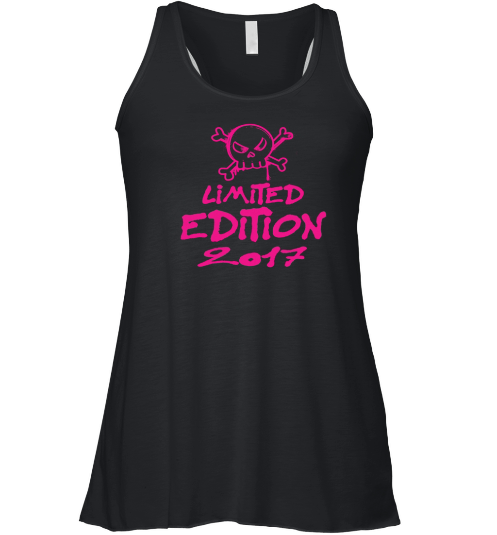 Limited Edition 2017 Birthday 2017 Born Women's Flowy Tank Top