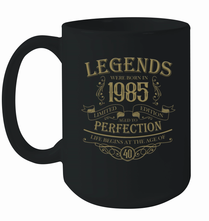 Born 1985 Aged to Perfection Vintage Ceramic Mug